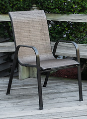 Image showing Wobbly Deck Chair