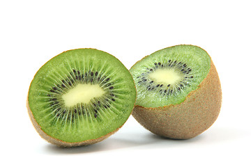 Image showing two pices of kiwi