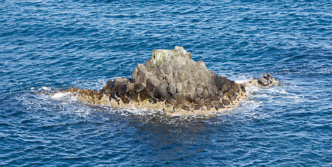 Image showing Small island at the westcoast of Iceland