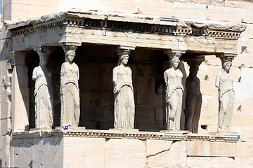 Image showing erechteum athens greece