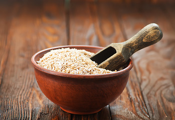 Image showing oat bran