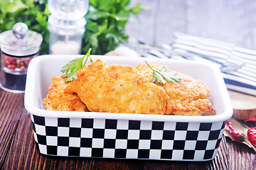 Image showing chicken cutlets