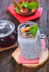 Image showing chia pudding