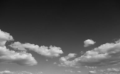 Image showing black and white sky