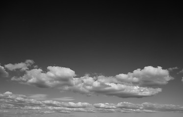 Image showing black and white sky