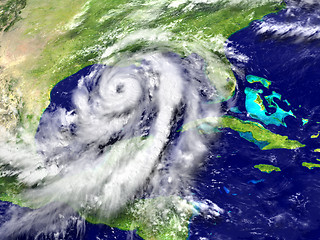 Image showing Hurricane Matthew