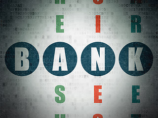 Image showing Banking concept: Bank in Crossword Puzzle