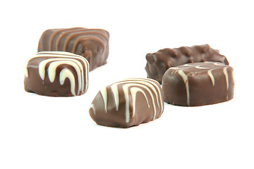 Image showing chocolates assortment