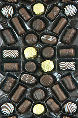 Image showing texture chocolates