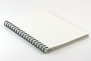 Image showing spiral notebook