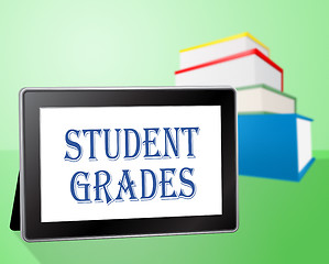 Image showing Student Grades Indicates Rank Achievement And Intelligence