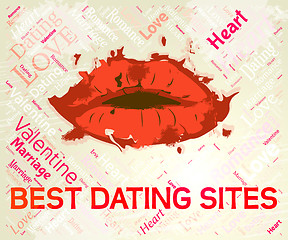 Image showing Best Dating Sites Shows Dates Better And Net