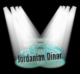 Image showing Jordanian Dinar Shows Worldwide Trading And Broker