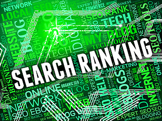 Image showing Search Ranking Shows Research Seo And Comparison