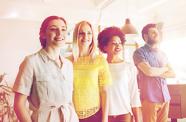 Image showing happy creative team in office