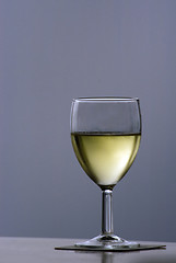 Image showing Glass of wine