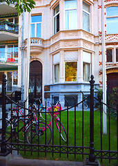 Image showing editorial private house Brussels Belgium