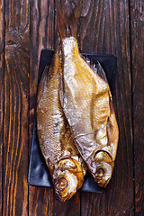 Image showing smoked fish