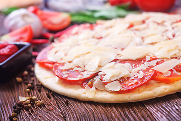 Image showing ingredients for pizza