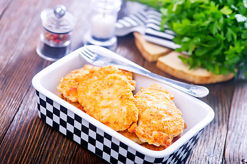 Image showing chicken cutlets