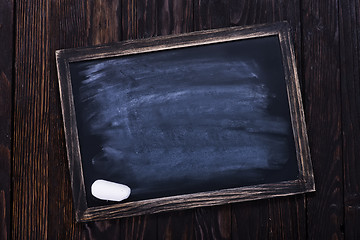 Image showing black board