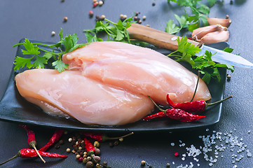 Image showing chicken fillet