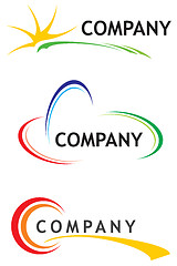 Image showing Corporate logo templates