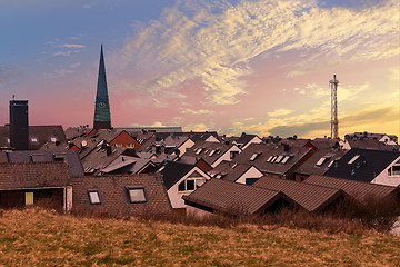 Image showing Residential area in Heligoland