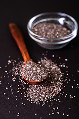 Image showing chia  seeds