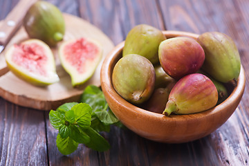 Image showing fresh figs