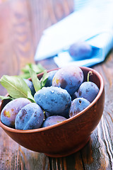 Image showing fresh plums