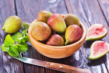 Image showing fresh figs