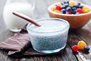 Image showing Chia pudding