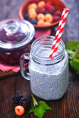 Image showing chia pudding