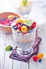 Image showing Chia pudding