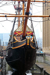 Image showing Golden Hinde Restoration