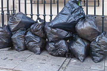 Image showing Garbage Bags