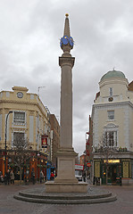 Image showing Seven Dials in London