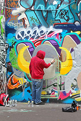 Image showing Graffiti Artist