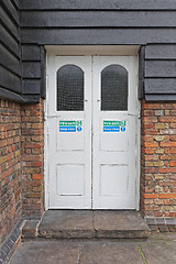 Image showing Fire Exit Door
