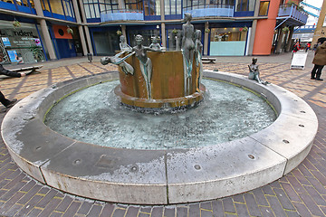 Image showing Waterfall Fountain London