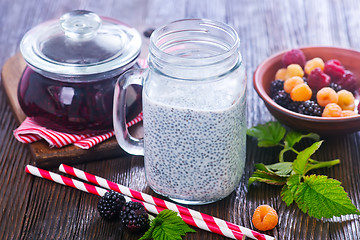 Image showing chia pudding