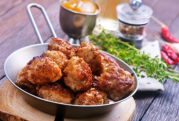 Image showing meat balls