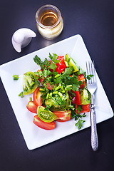 Image showing fresh salad