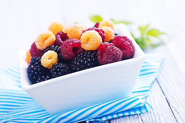 Image showing fresh berries