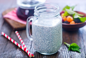 Image showing chia pudding