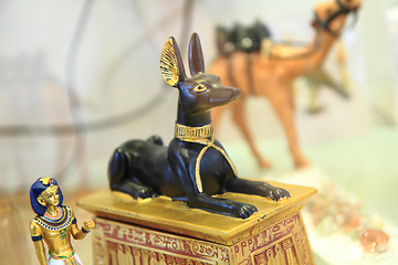 Image showing big egyptian souvenirs 