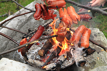 Image showing traditional czech sausages