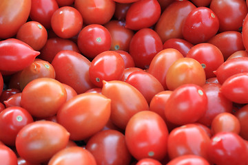 Image showing fresh tomatoes texture