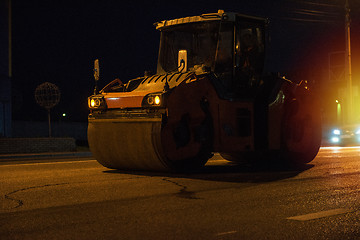 Image showing repairing the road